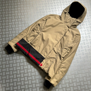 Early 2000's Prada Sport Beige Padded Gore-Tex Skii Jacket - Small / Medium