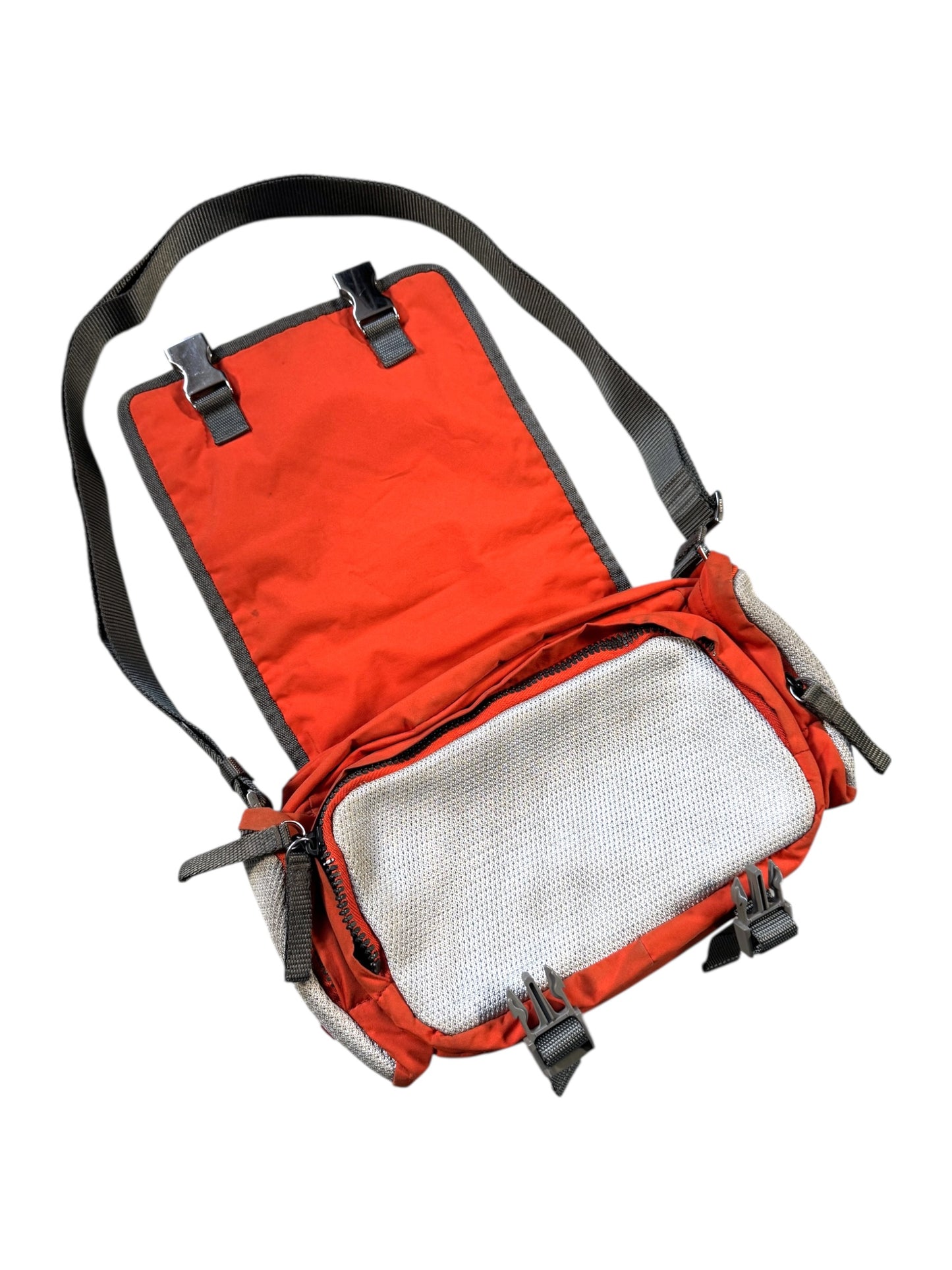 Early 2000’s Prada Sport Dyed Goat Fur Side Bag