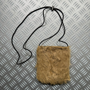SS99' Prada Sport Black / Goat Fur Side Bag