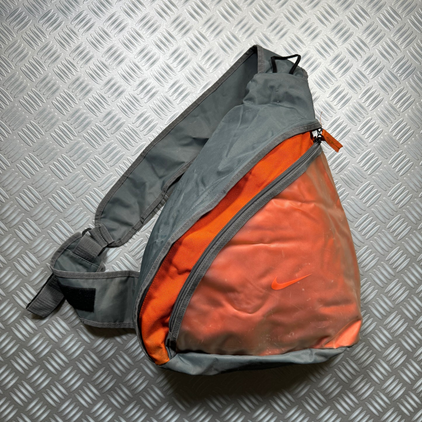 Early 2000's Nike Transparent Pocket Cross Body Bag