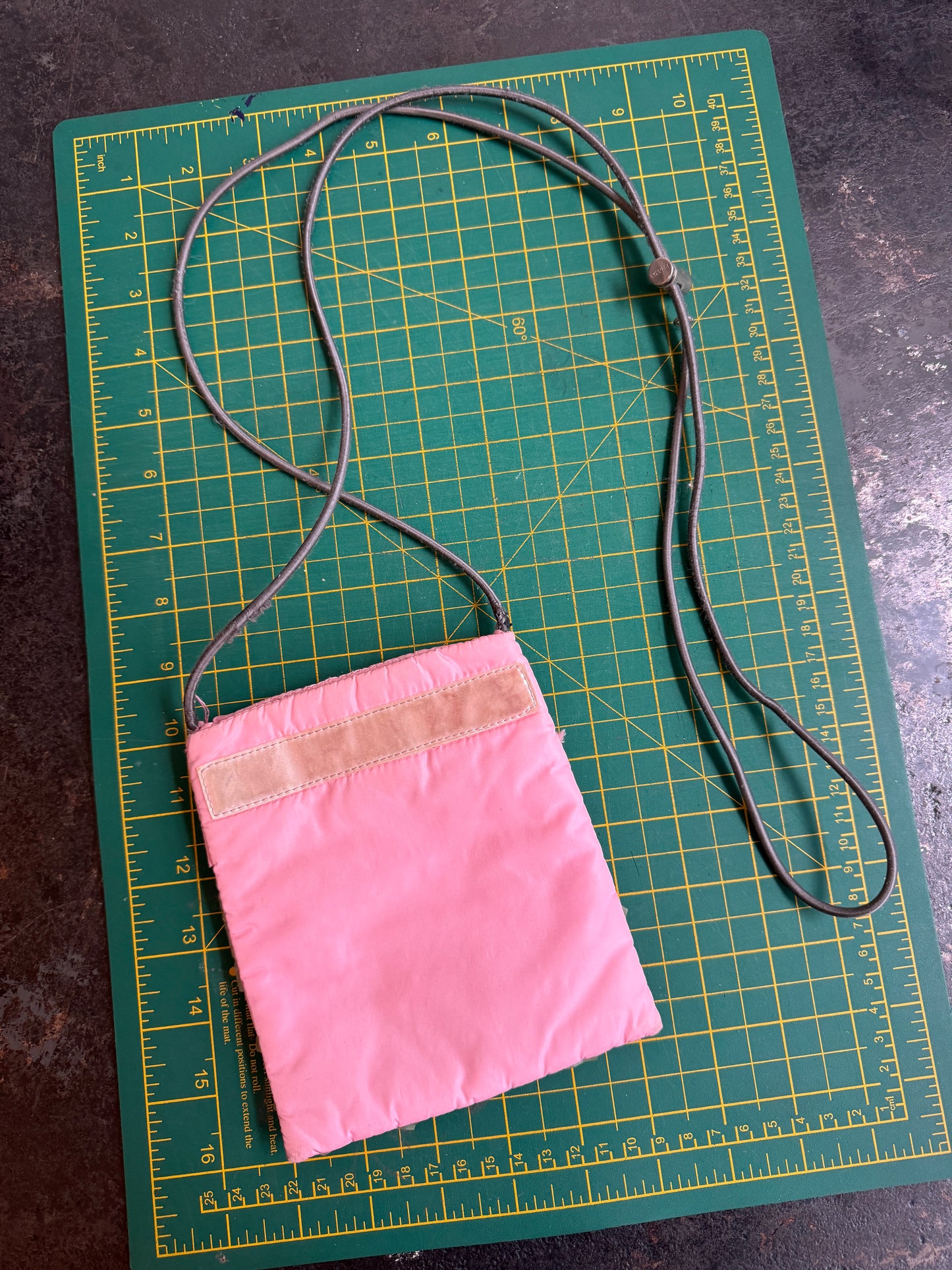 SS00' Prada Sport Baby Pink 3M Mini Stash Bag