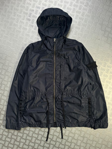 Stone Island Shadow Project Solo-R Midnight Navy Nylon Jacket - Large