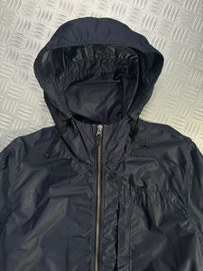 Stone Island Shadow Project Solo-R Midnight Navy Nylon Jacket - Large