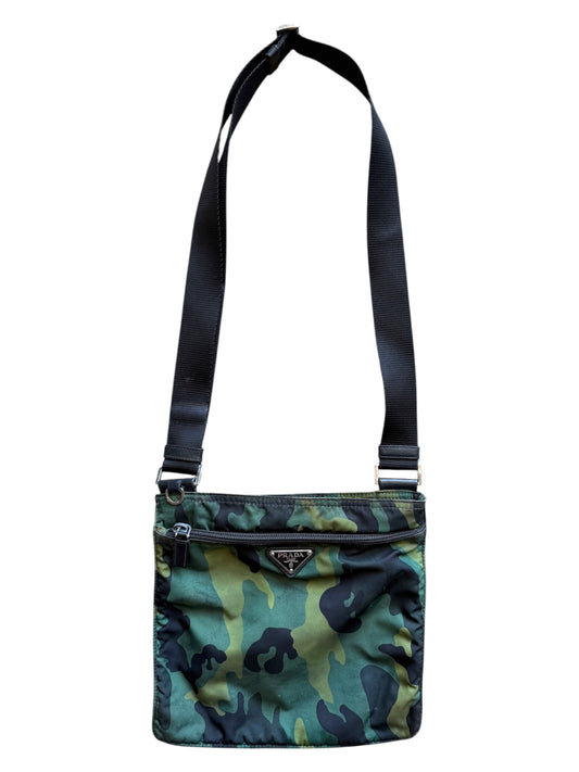 Prada Milano Nylon Camo Sidebag