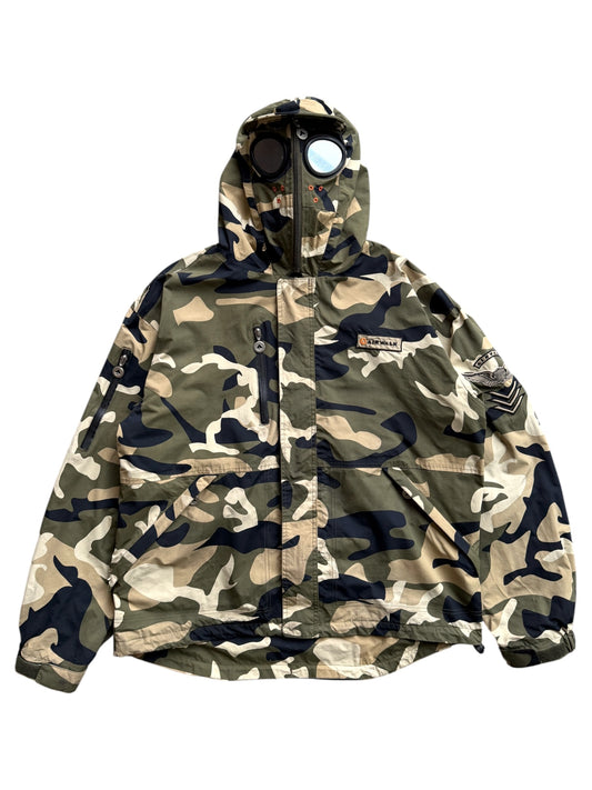 Early 2000's Airwalk Full Zip Face Mask Camo Jacket