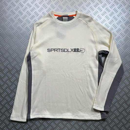 Early 2000's Nike SPRTSDLX Ribbed Crewneck - Large