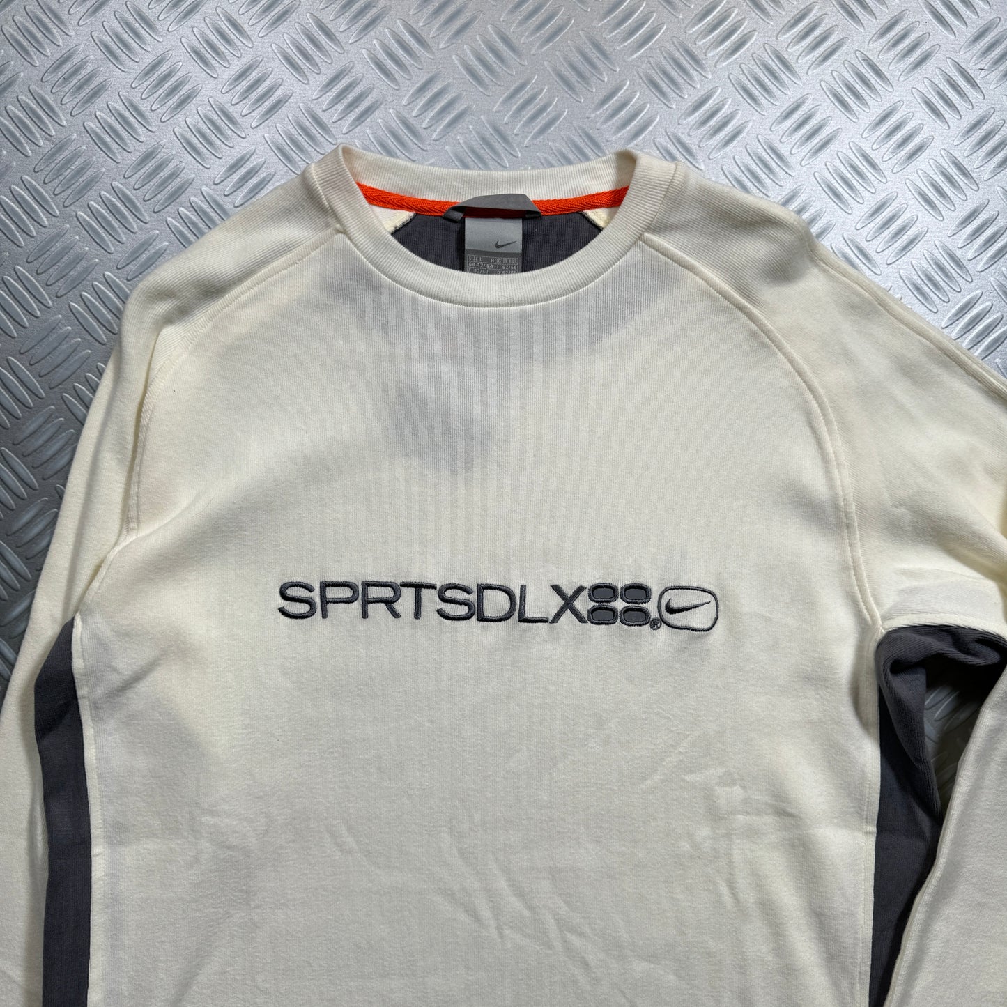 Early 2000's Nike SPRTSDLX Ribbed Crewneck - Large