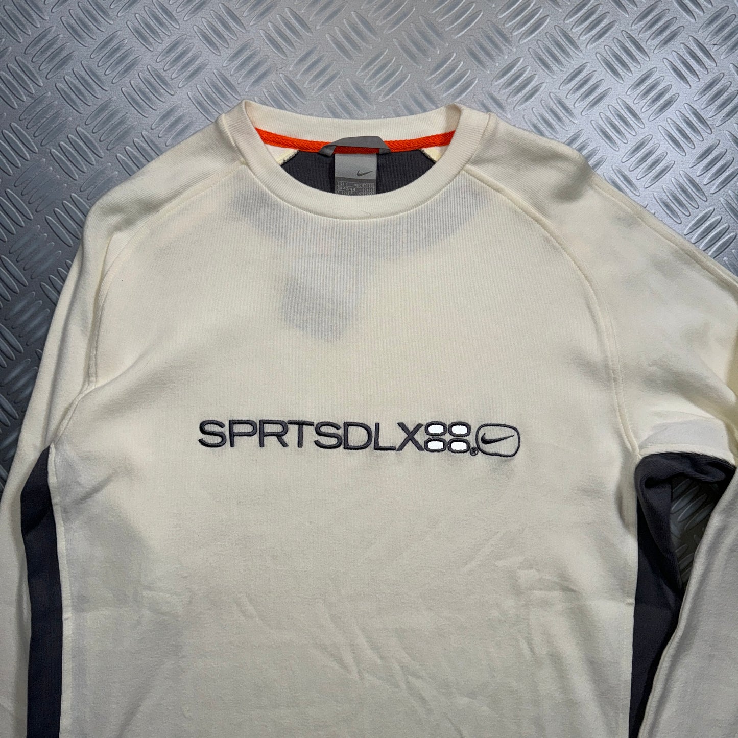 Early 2000's Nike SPRTSDLX Ribbed Crewneck - Large