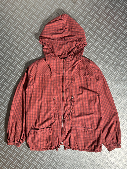 1980's CP Company Plaid Front Vertical Pocket Jacket - Large / Extra Large