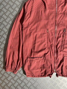 1980's CP Company Plaid Front Vertical Pocket Jacket - Large / Extra Large