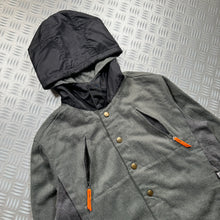 画像をギャラリービューアに読み込む, Marithé + François Girbaud Dual Front Zip Cropped Hooded Workwear Jacket - Medium