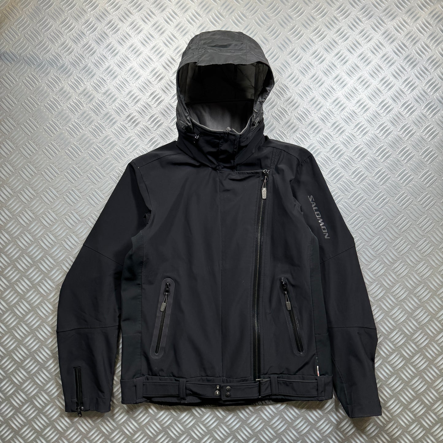 Salomon SAMPLE Sidewinder-Zip Technical Black Jacket