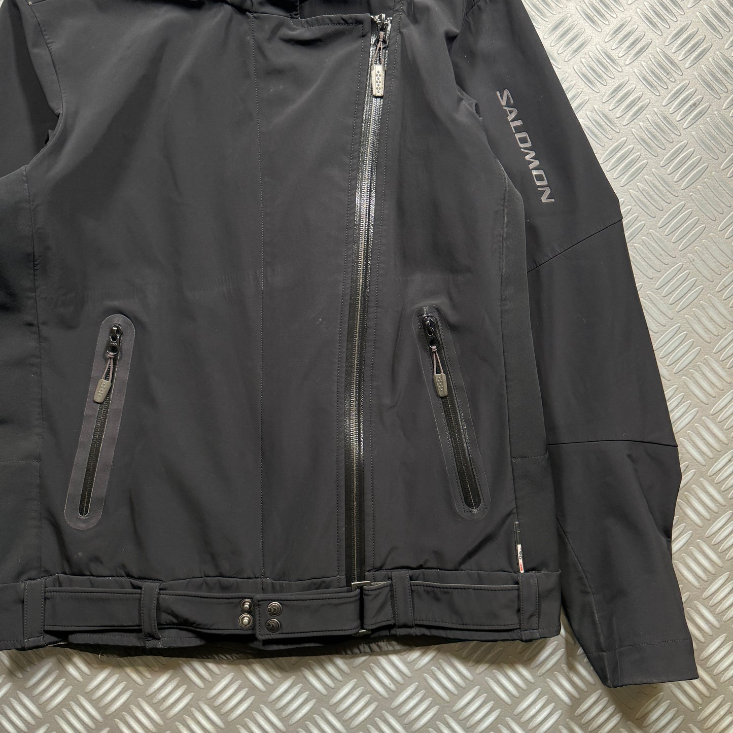 Salomon SAMPLE Sidewinder-Zip Technical Black Jacket