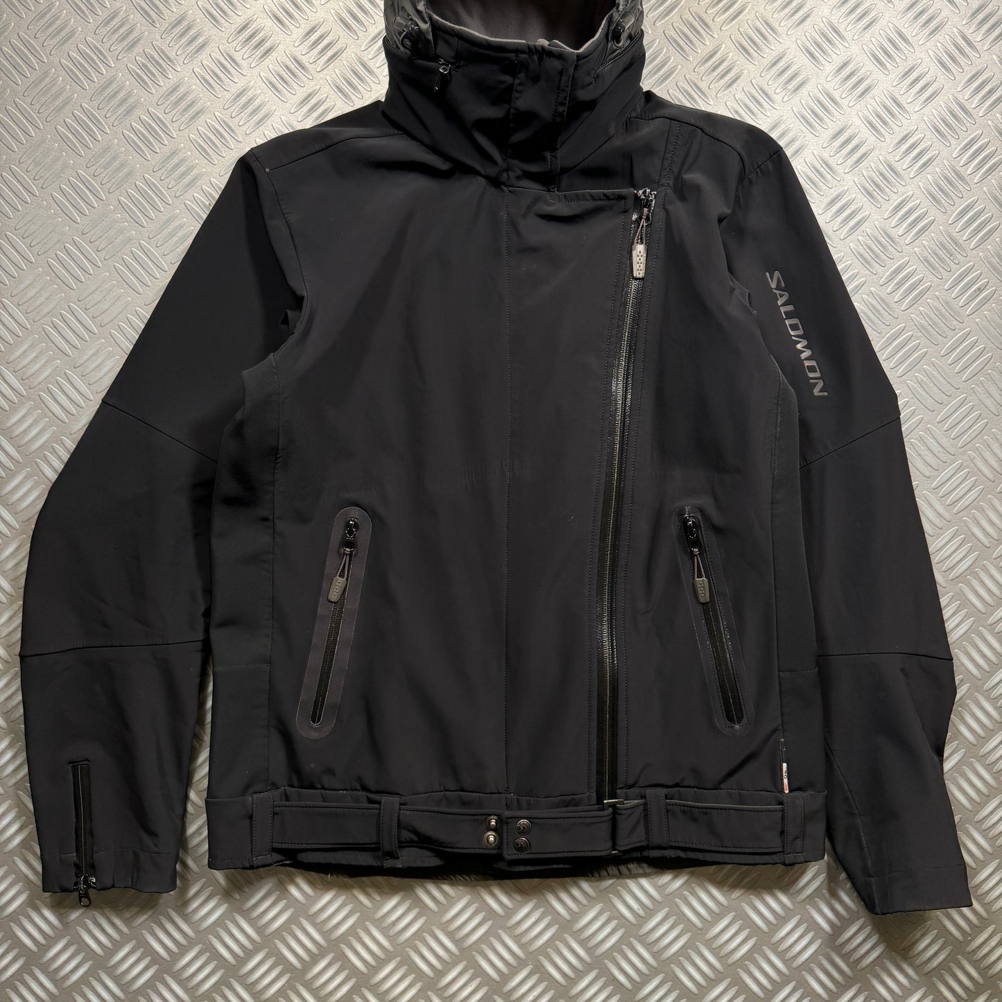 Salomon SAMPLE Sidewinder-Zip Technical Black Jacket