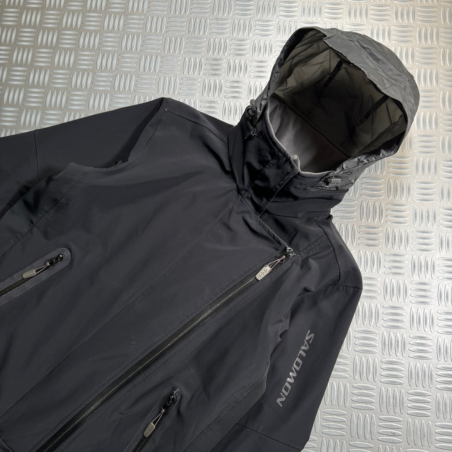 Salomon SAMPLE Sidewinder-Zip Technical Black Jacket