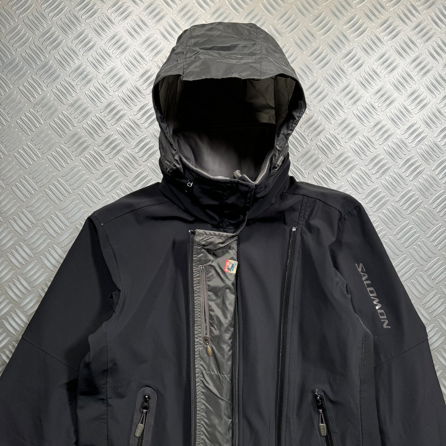 Salomon SAMPLE Sidewinder-Zip Technical Black Jacket
