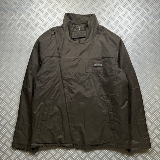 Calvin Klein Dual Front Closure Assymetric Zip Jacket - Extra Large