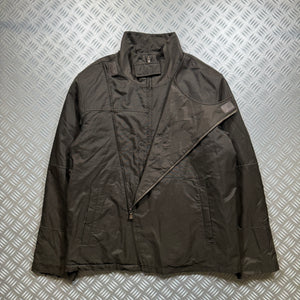 Calvin Klein Dual Front Closure Assymetric Zip Jacket - Extra Large