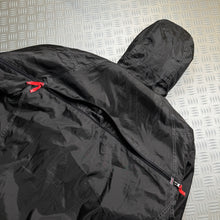Carica l&#39;immagine nel visualizzatore di Gallery, Adolfo Dominguez Nylon Multi-Zip Ventilated Black Jacket - Extra Large / Extra Extra Large