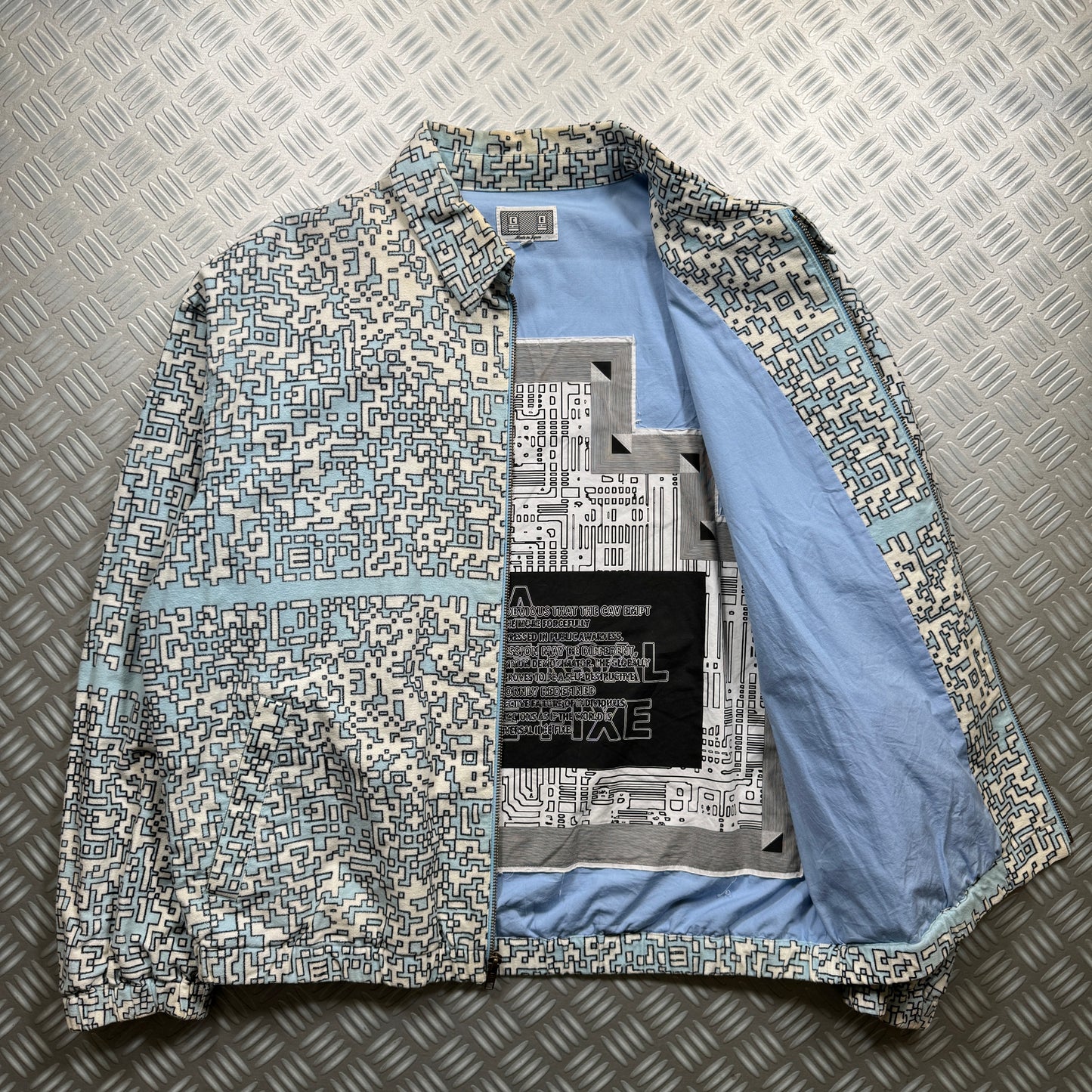 2019 Cav Empt Noise Printed Brushed Cotton Jacket - Medium