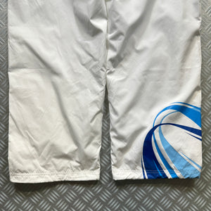 Early 2000's Nike Tuned Baggy White Track Pant - Extra Extra Large