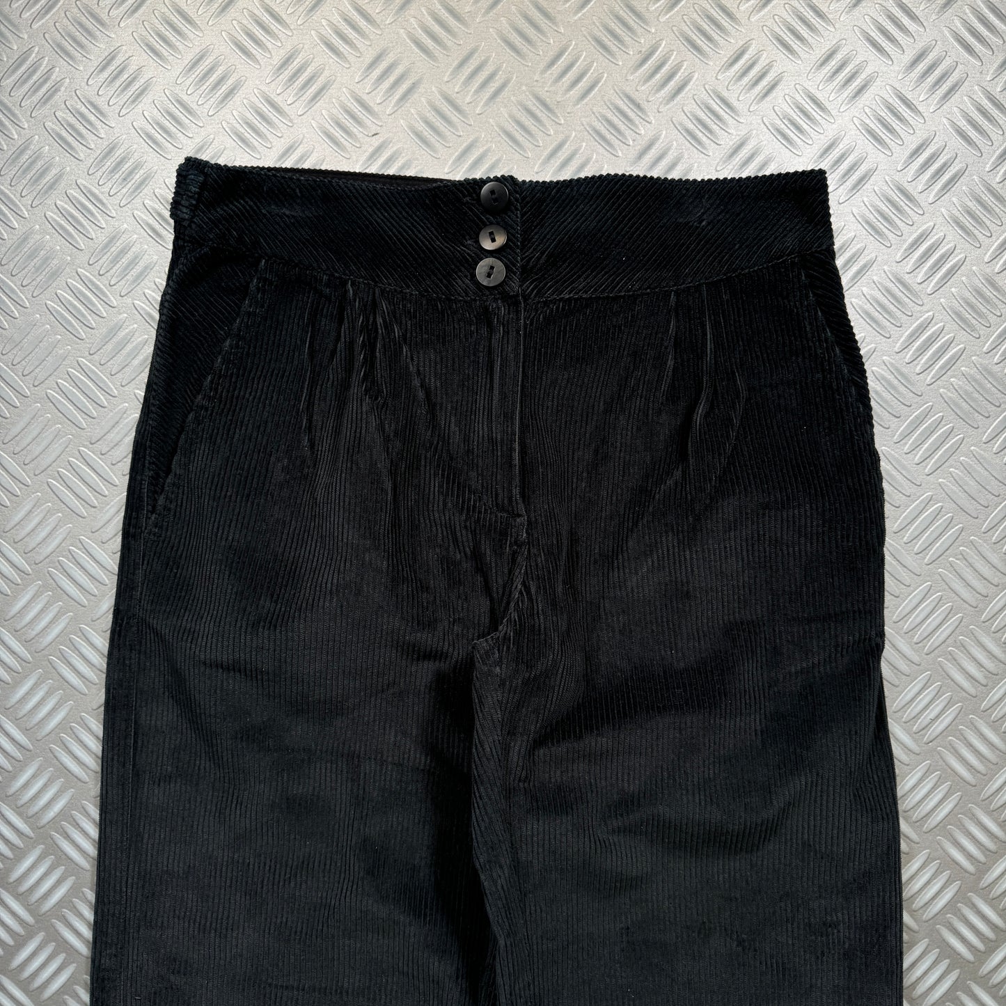 Early 2000's Maharishi Jet Black Cords - 30" Waist