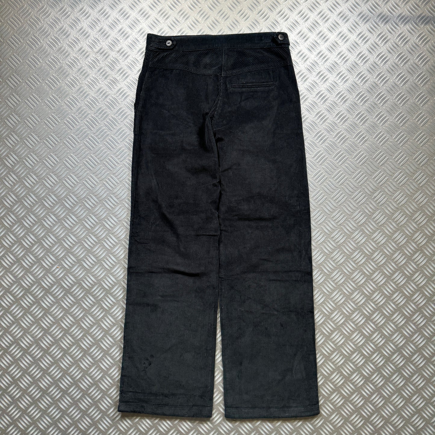 Early 2000's Maharishi Jet Black Cords - 30" Waist