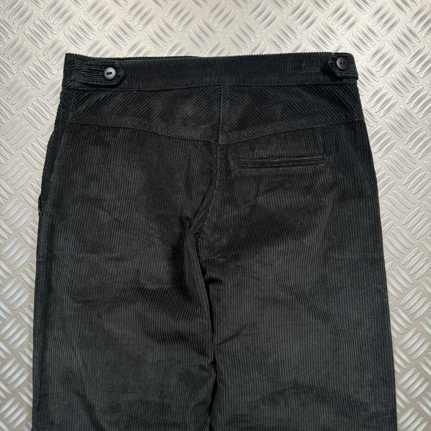 Early 2000's Maharishi Jet Black Cords - 30" Waist
