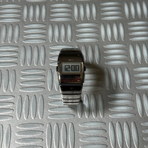 Early 2000's Nike D-Line Stainless-Steel Digital Watch