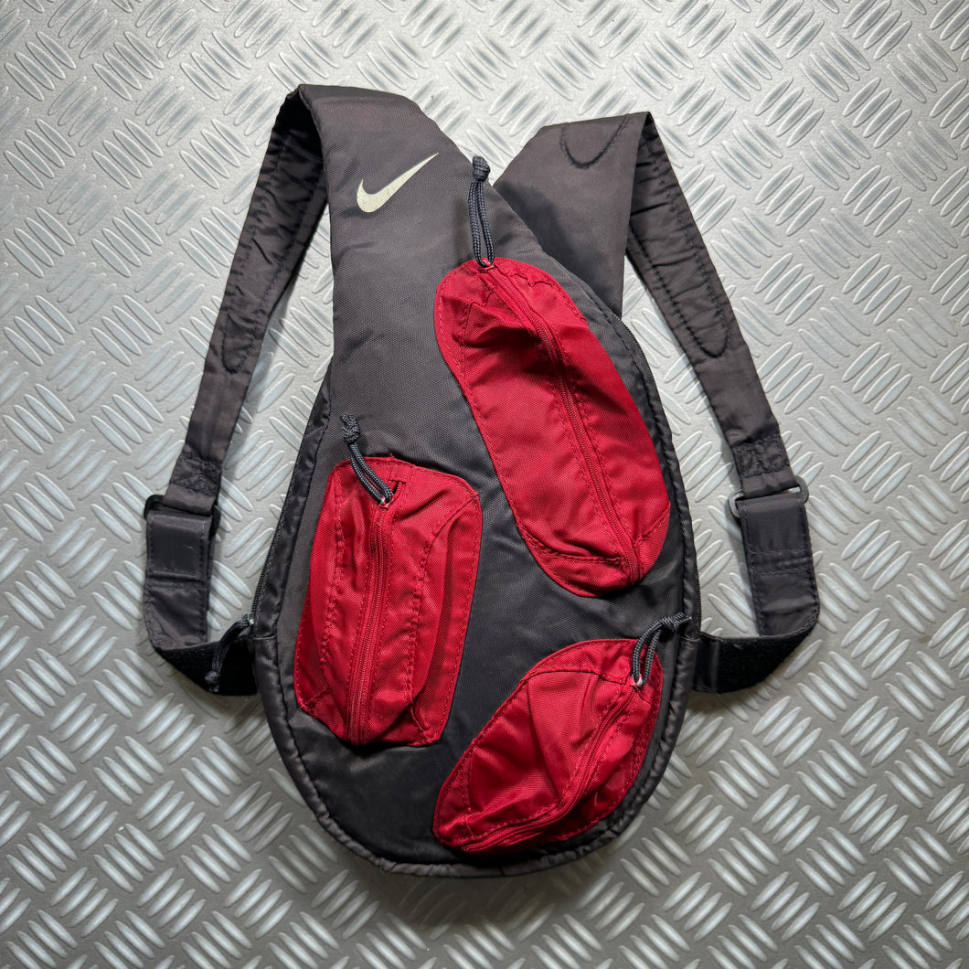 Nike Grey Multi-Pocket Backpack