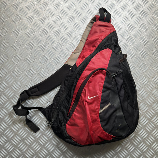 Nike Red/Black Cross Body Sling Bag