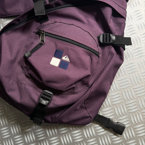 Quiksilver Purple Cross Body Sling Bag