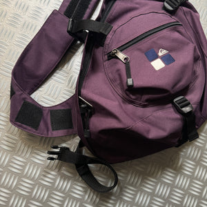 Quiksilver Purple Cross Body Sling Bag