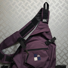 画像をギャラリービューアに読み込む, Quiksilver Purple Cross Body Sling Bag