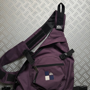 Quiksilver Purple Cross Body Sling Bag