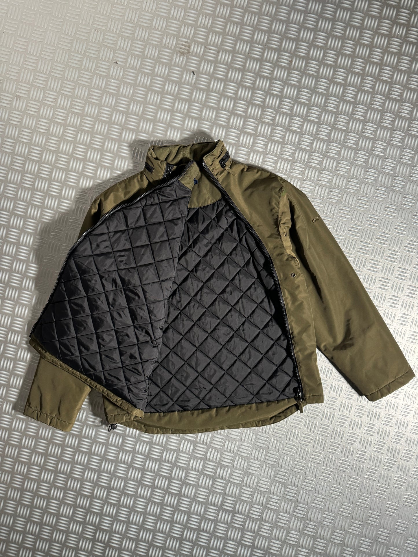 Chilli Pepper 3D Front Pocket Khaki Jacket - Large