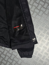 画像をギャラリービューアに読み込む, Early 2000&#39;s Prada Sport Gun Metal Grey Stash Pocket Nylon Hooded Jacket