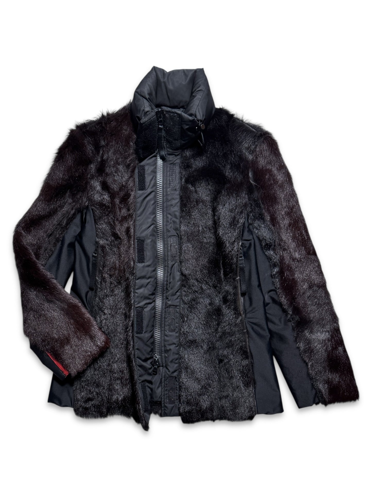 AW99' Prada Sport Jet Black Womens Jacket