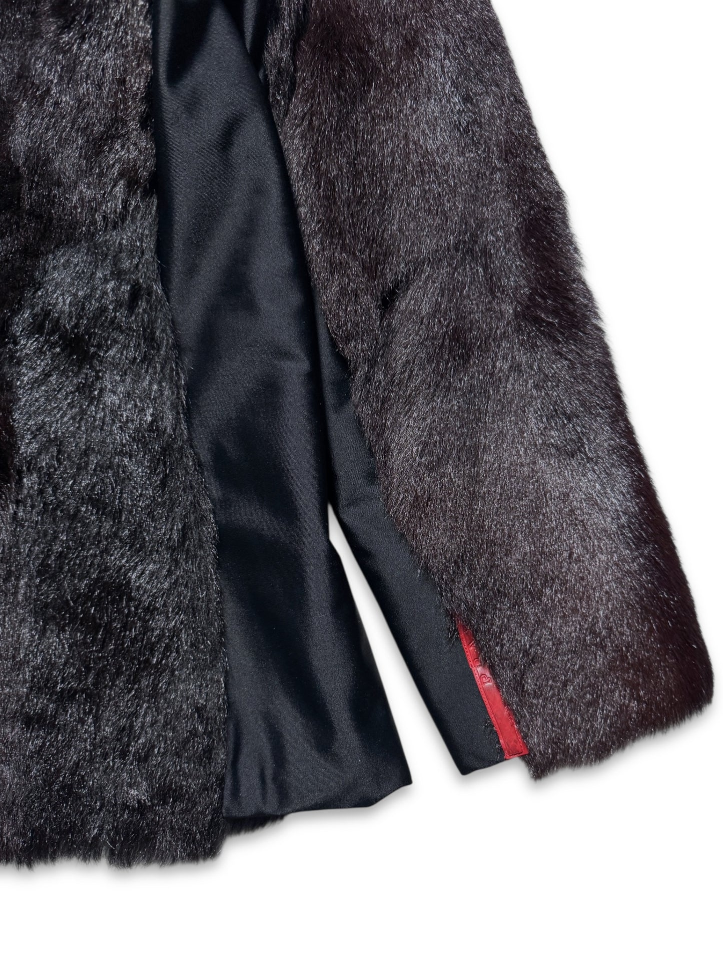 AW99' Prada Sport Jet Black Womens Jacket