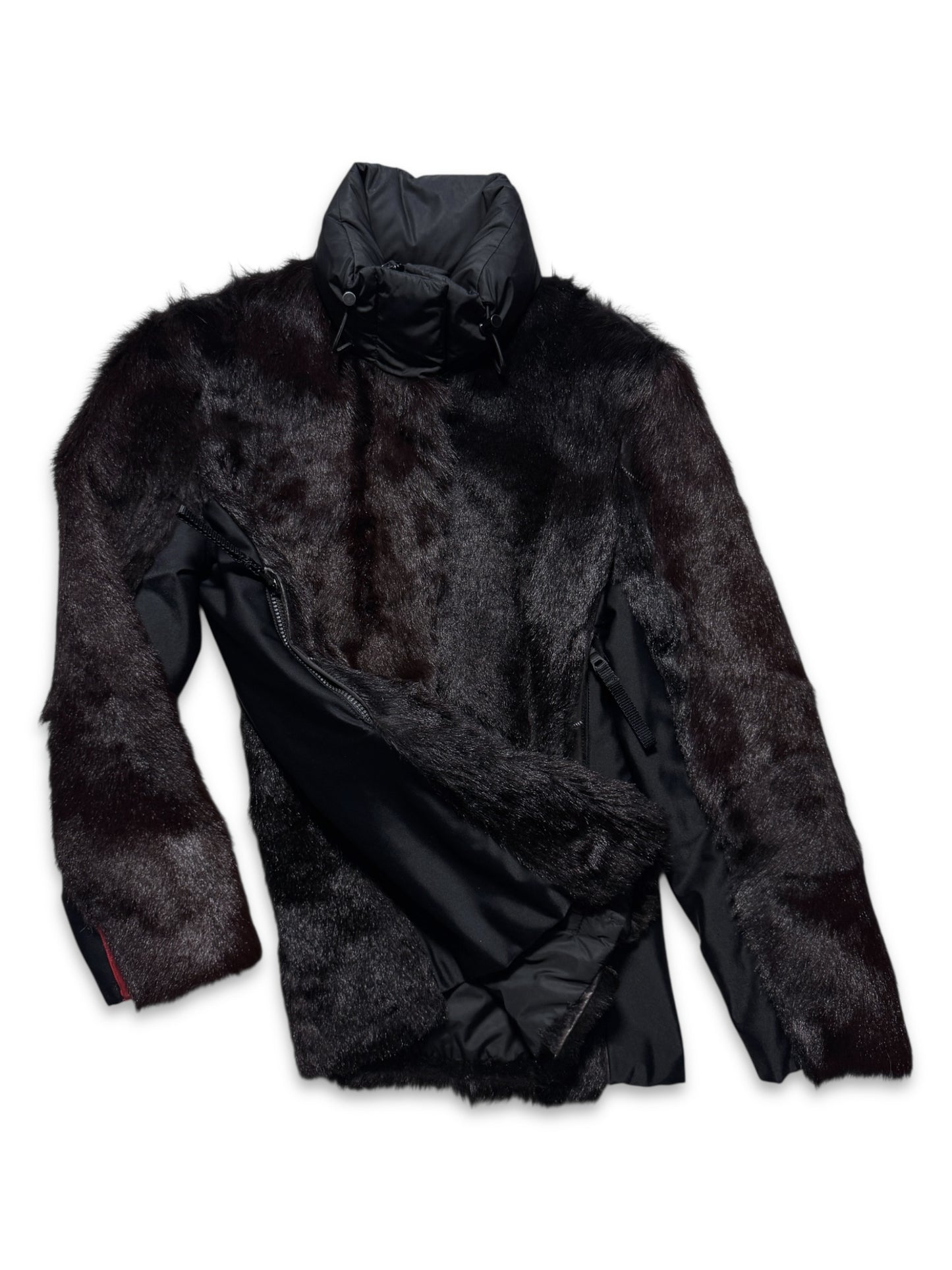 AW99' Prada Sport Jet Black Womens Jacket