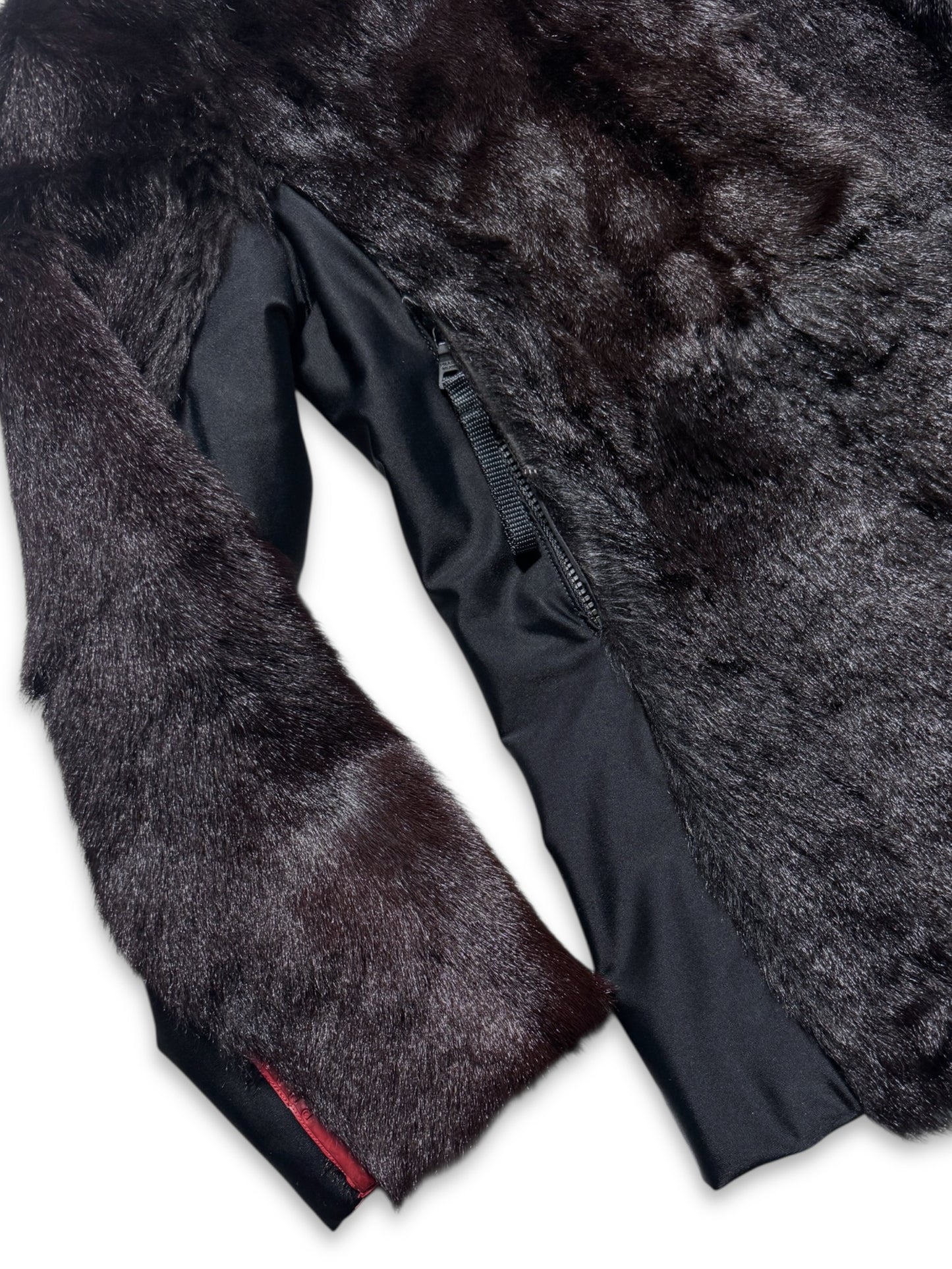 AW99' Prada Sport Jet Black Womens Jacket