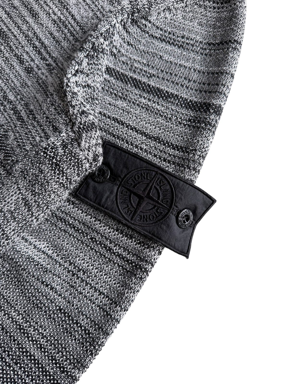 SS16’ Stone Island Shadow Project Grey Woven Zip Cardigan