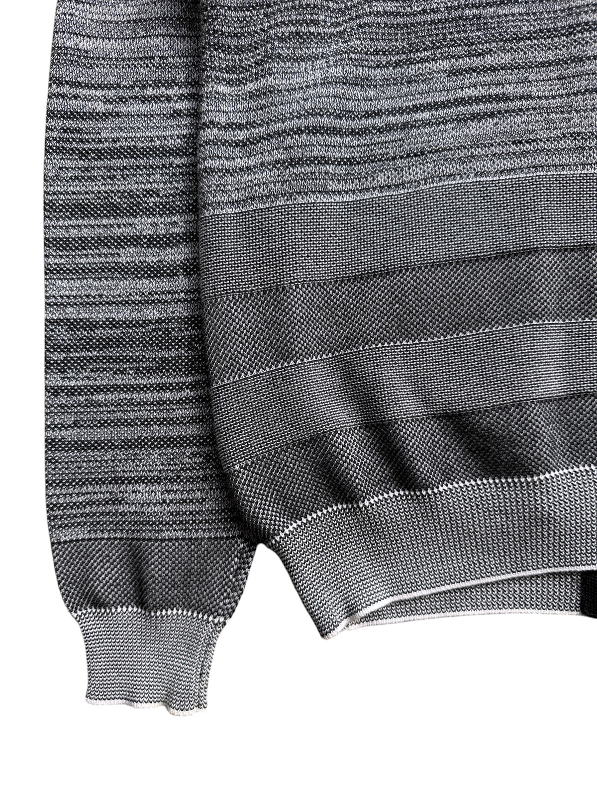 SS16’ Stone Island Shadow Project Grey Woven Zip Cardigan