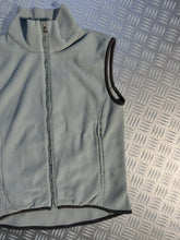 Carica l&#39;immagine nel visualizzatore di Gallery, Early 2000&#39;s Prada Sport Duck Egg Baby Blue/Grey Fleece Vest - Womens 6-8