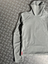 Charger l&#39;image dans la galerie, Early 2000&#39;s Prada Sport Duck Egg Baby Blue/Grey Roll Neck Fleece