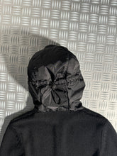 Carica l&#39;immagine nel visualizzatore di Gallery, Early 2000&#39;s Prada Sport Jet Black Padded Nylon/Knit Zipped Jacket - Small