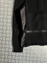 Carica l&#39;immagine nel visualizzatore di Gallery, Early 2000&#39;s Prada Sport Jet Black Padded Nylon/Knit Zipped Jacket - Small