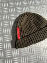 画像をギャラリービューアに読み込む, Early 2000&#39;s Prada Sport Khaki Knitted Beanie