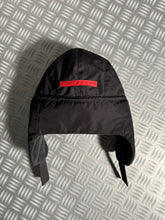 Load image into Gallery viewer, Early 2000&#39;s Prada Sport Padded Nylon Dog Ear Flight Cap