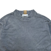 Load image into Gallery viewer, Early 2000&#39;s Stone Island Washed Grey Taped Crewneck - Extra Large